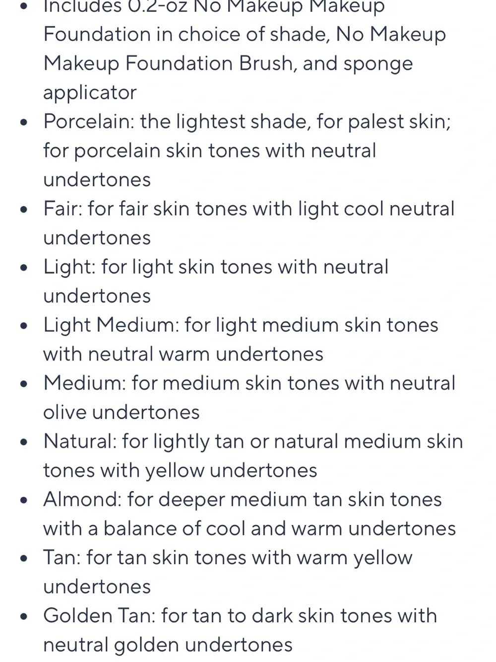 No Makeup 4-in-1 Foundation & brush – Medium